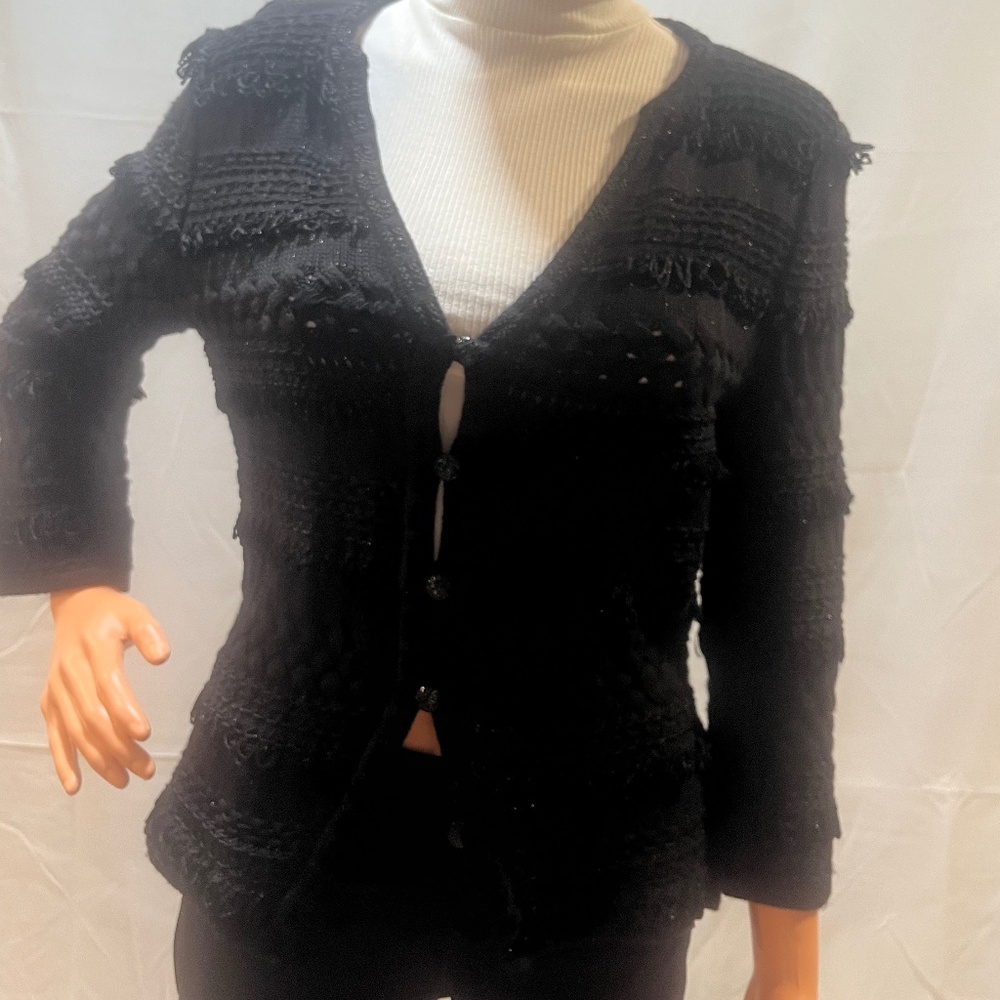 St John Couture black jacket